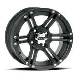 ITP SS 212 14x6 / 4x110 BP / 4+2 Offset Black Wheel - ITP