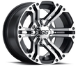 ITP SS 212 14x6 / 4x110 BP / 4+2 Offset Machined Wheel - RV and Auto Parts