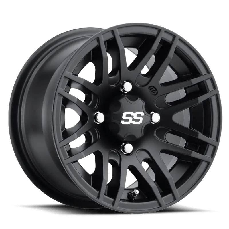 ITP SS 316 14x7 / 4x156 BP / 4+3 Offset Matte Black Wheel - ITP