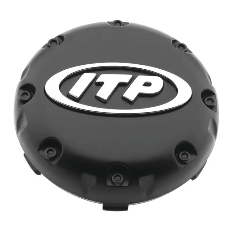 Black ITP Tires Inertia Replace Center Cap for ITP Tires Inertia Wheels