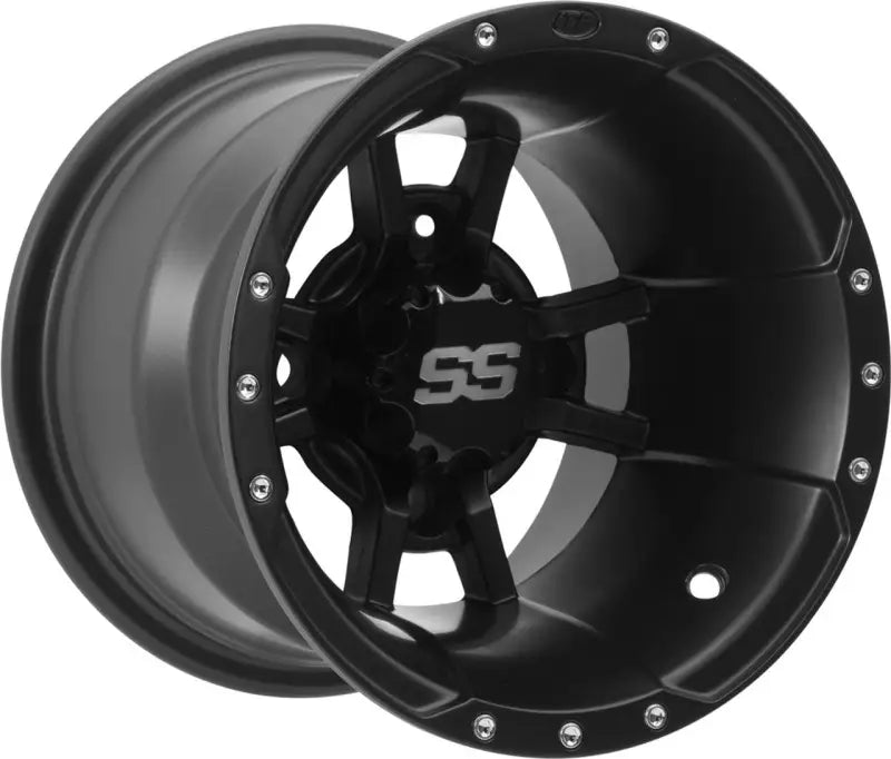 ITP Tires SS Alloy 112 10x5 4/156 3 + 2 - Black - 1028336536B - Wheels