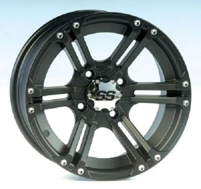 Black machined black ITP Tires SS Alloy wheel for ITP Tires SS Alloy vehicle