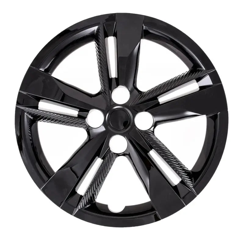 Black double-spoke 16-inch wheel kick from the IWC55216BLK Coast2Coast Set of 4 by Shopify.