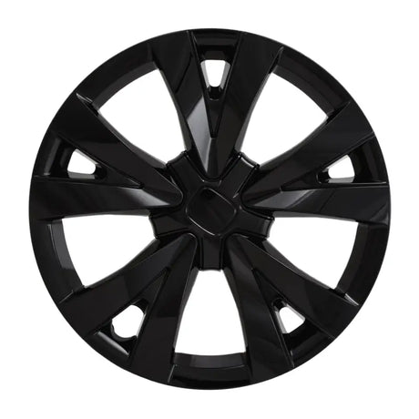 Black 16-inch 5 V-spoke wheel cover for 22-23 Civic by IWC. Enhance vehicle aesthetics and performance. Suitable for RV, Automotive, Powersports, off-road, marine, exterior, truck accessories, interior, truck bed, rv parts. Maintenance, Wheel and Tire Accessories, Shield Your RV, Car, and Tires with Durable Covers for All Seasons, AVADA - Best Sellers, Must Haves