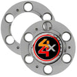 IWCC2040 Coast2Coast Wheel Center Cap Chrome Plated With 4X4 Logo