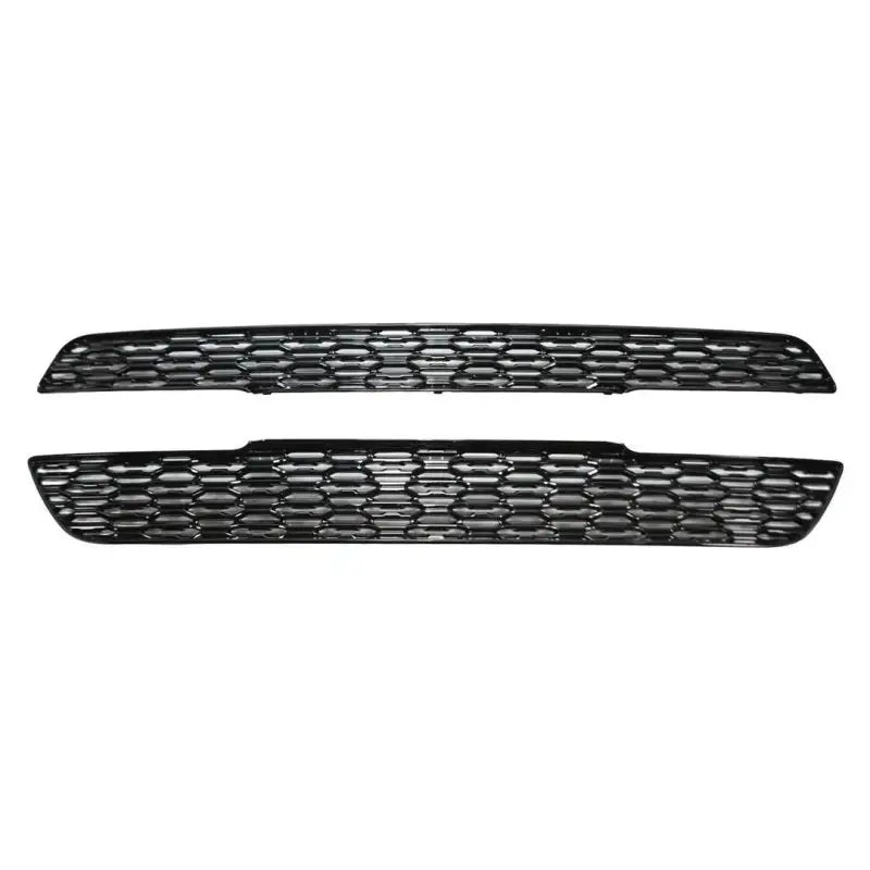 Two black honeycomb grilles for IWCGI171BLK Coast2Coast Ram 1500 Tradesman