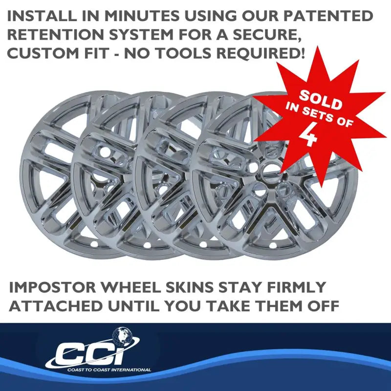 IWCIMP482X Coast2Coast WS 22-23 Grand Cherokee Chrome 18" 5 Y Spoke, RV, Automotive, Powersports, off-road, marine, exterior, truck accessories, interior, truck bed, rv parts, Wheel and Tire Accessories, AVADA - Best Sellers, Must Haves