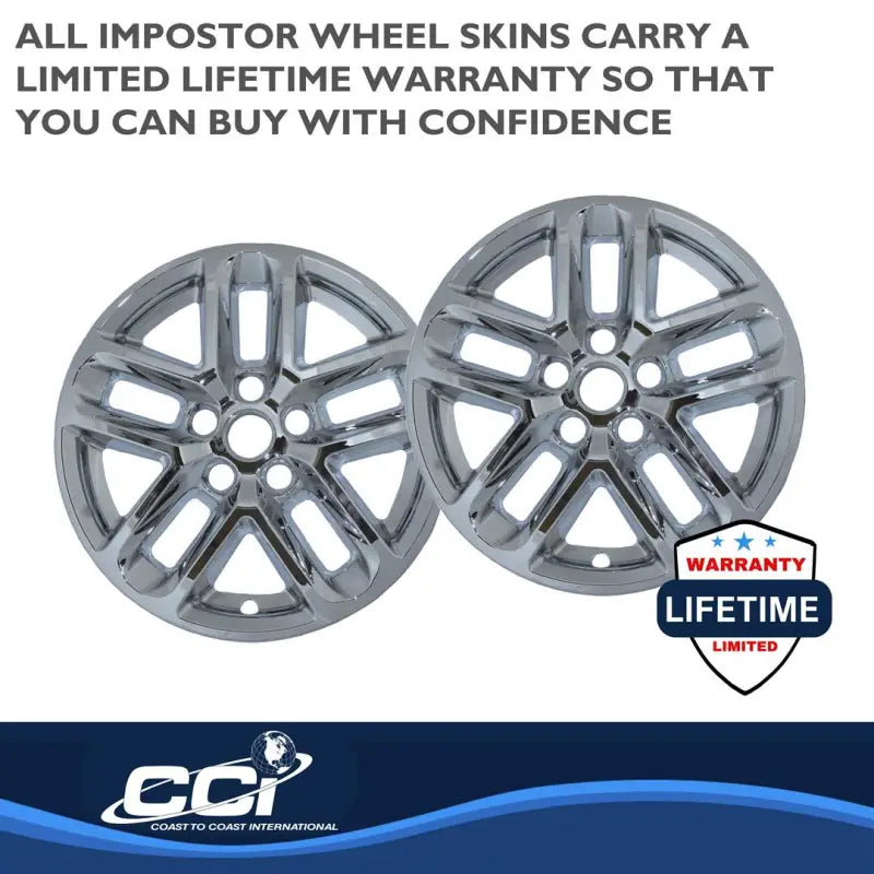 IWCIMP482X Coast2Coast WS 22-23 Grand Cherokee Chrome 18" 5 Y Spoke, RV, Automotive, Powersports, off-road, marine, exterior, truck accessories, interior, truck bed, rv parts, Wheel and Tire Accessories, AVADA - Best Sellers, Must Haves