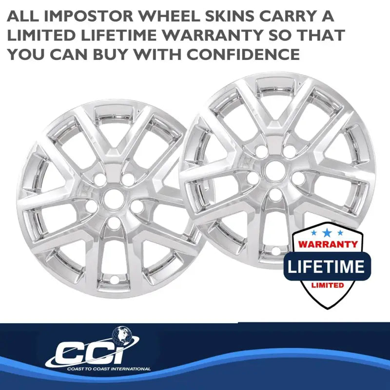 IWCIMP486X Coast2Coast WS 22-23 Equinox Chrome 17’’ 5 V Spoke - Wheel Skin
