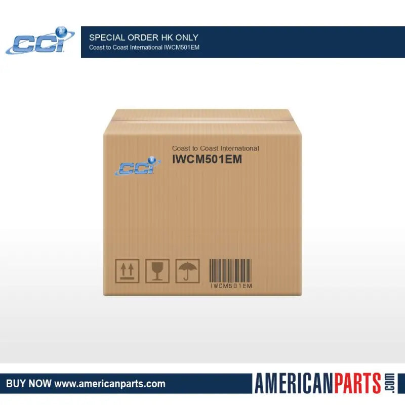 Cardboard shipping box for IWCM501EM Coast2Coast Special Order HK Only