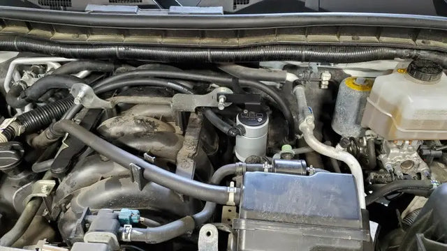 Engine compartment with oil separator for Nissan Armada and Infiniti QX80 by J&L