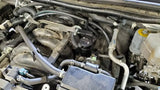 Engine compartment with black catch can oil separator for Nissan Armada J&L upgrade