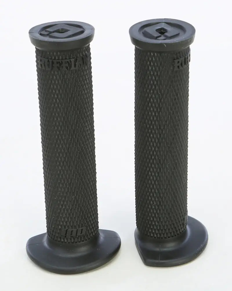 J01RFB Atv Ruffian Single Ply Grip Black - Single-Ply Grips