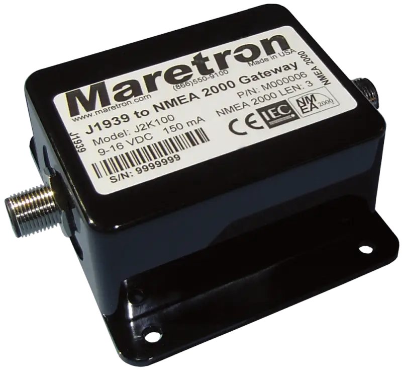 J2K100-01 Maretron J1939 To Nmea 2000 Engine Mon.Gtwy - Marine Network Gateway