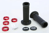J30RFB-R Atv Ruffian Lockon Grip 130mm Black/Red - Lock-on Grips