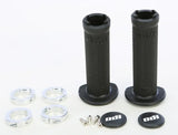 J30RFB-S Atv Ruffian Lockon Grip 130mm Black/Silver - Lock-on Grips