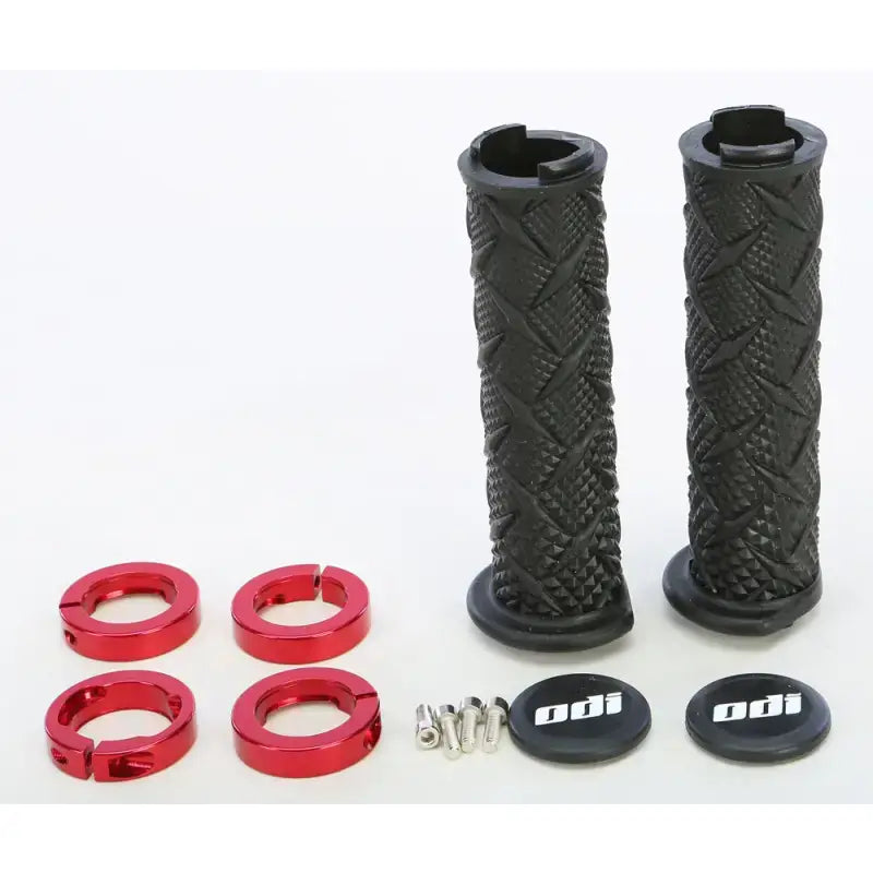 J30XTB-R Atv X Treme Lockon Grip Black/Red - X-Treme Standard Lock-on Grips