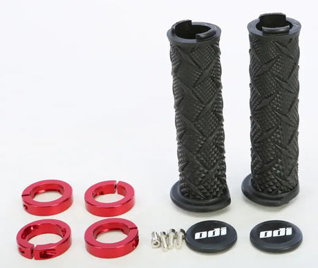 J30XTB-R Atv X Treme Lockon Grip Black/Red - X-Treme Standard Lock-on Grips