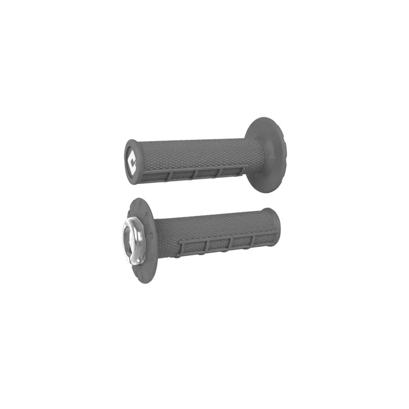 J33HWH-S Odi ATV Half Waffle V2.1 Grip Graphite/Silver