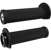 J33RFB-B Atv/Pwc Ruffian Lockon Grip 125mm Black/Black - Half Waffle Lock-on Grips
