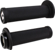J33RFB-B Atv/Pwc Ruffian Lockon Grip 125mm Black/Black - Half Waffle Lock-on Grips