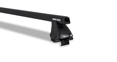 JA4838 Rhino Rack Heavy Duty 2500 Black 2 Bar Roof Ra