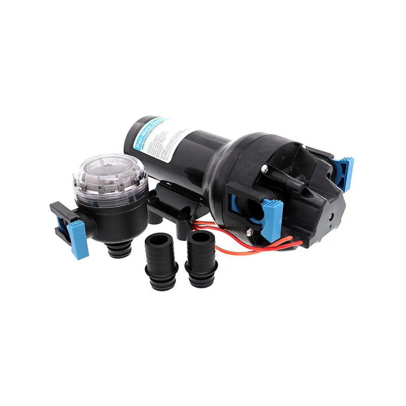 Jabsco Diaphragm Design Allows Dry Running Fresh Water Pump P601J-215S-3A - Parmax HD6 12V 6GPM 40PSI