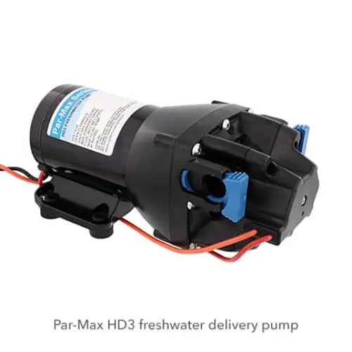 Jabsco Q301J-115S-3A Heavy duty, coated motor - Parmax HD3 12V 3GPM 40PSI