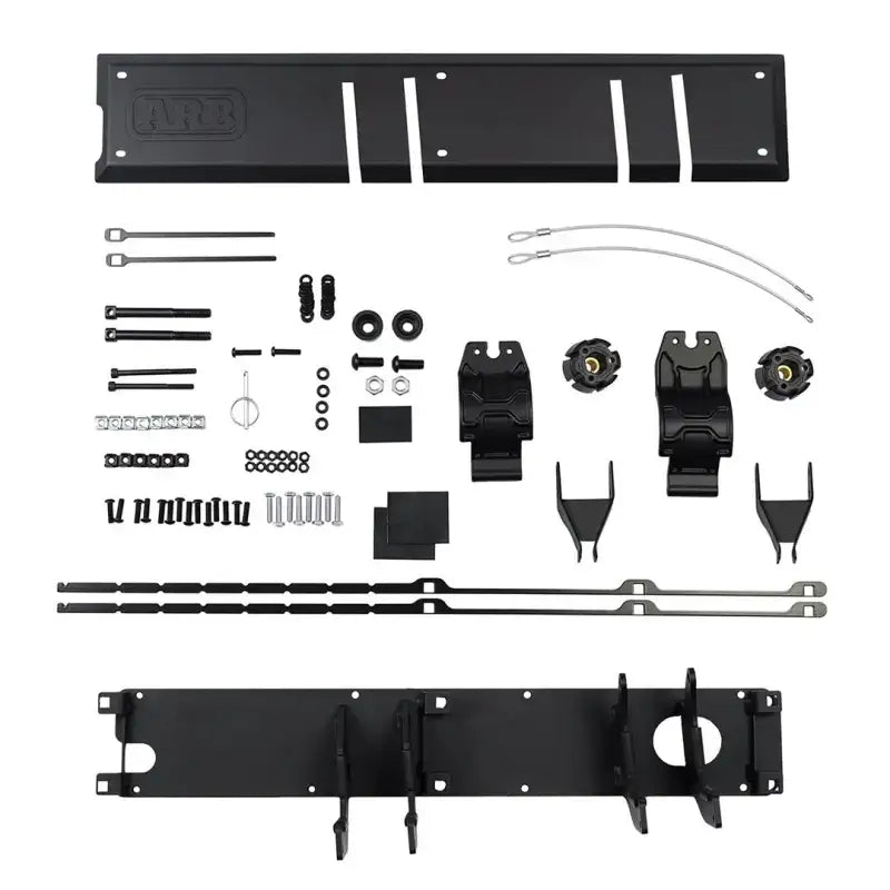 Jack Mount For Use With ARB ’JACK’; Tailgate Mount; Black; Steel - Truck & Automotive