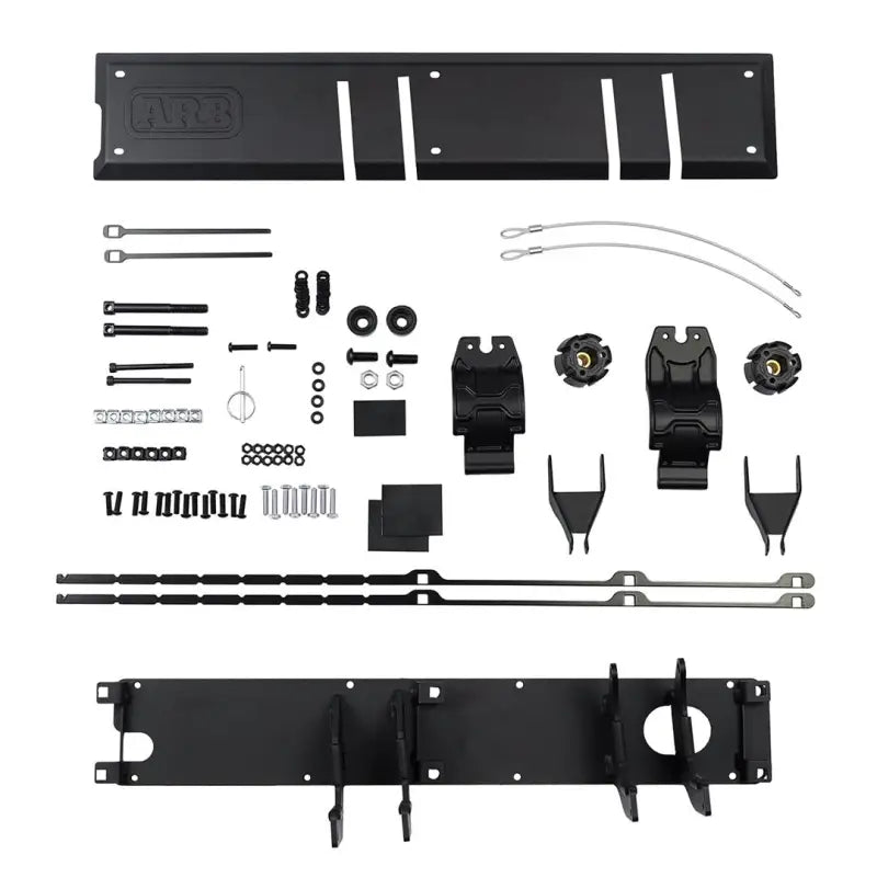 Jack Mount For Use With ARB ’JACK’; Tailgate Mount; Black; Steel - Truck & Automotive