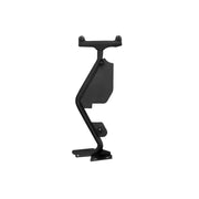 Hi-Lift Jack Mount by Go Rhino in black mild steel, designed for driver-side front quarter panel, with a powder-coated finish.