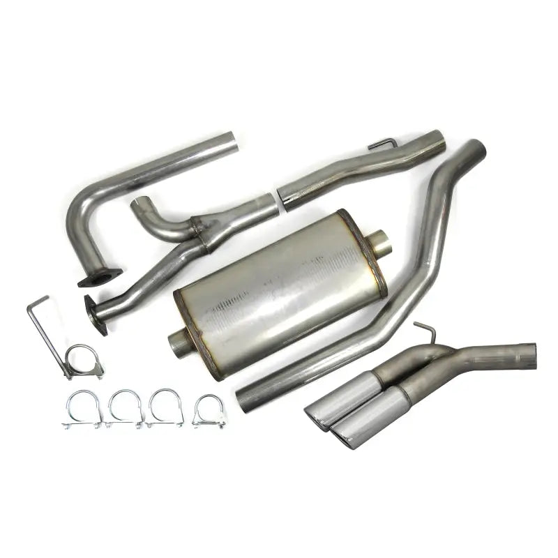 JBA 40-1403 JBA 04-20 Nissan Titan 5.6L 409SS Pass Side Dual Exit Cat-Back Exhaust