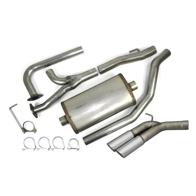 JBA 40-1403 JBA 04-20 Nissan Titan 5.6L 409SS Pass Side Dual Exit Cat-Back Exhaust