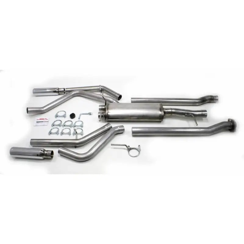 Stainless steel dual rear exit exhaust system for Chevrolet Silverado GMC Sierra trucks