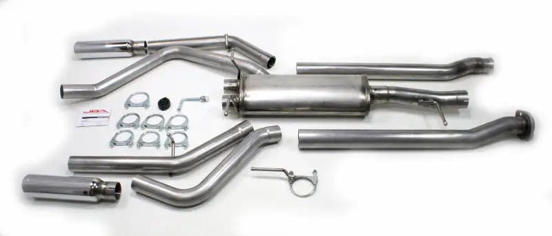 Stainless steel dual rear exit exhaust system for Chevrolet Silverado GMC Sierra 4.3L/4.8L/5.3L