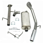 JBA 07-14 Toyota FJ Cruiser 4.0L 409SS Single Rear Exit Cat-Back Exhaust - Truck & Automotive
