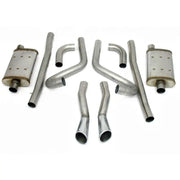 JBA 65-66 Ford Mustang 260-428 409SS Dual Through Rear Valance Header Back Exhaust - Truck & Automotive
