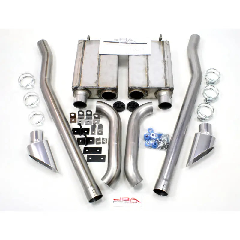 JBA 50-2651 JBA 65-70 Ford Mustang 260-428 409SS Eleanor Style Dual Side Header Back Exhaust