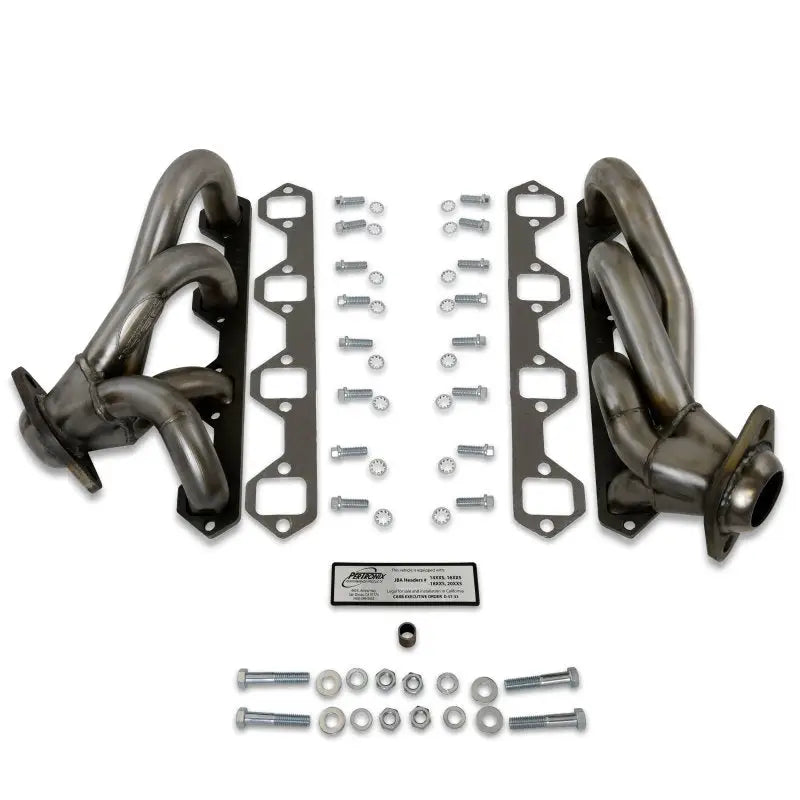 JBA 87-95 Ford F-150 5.0L SBF 1-1/2in Primary Raw 409SS Cat4Ward Header - Truck & Automotive