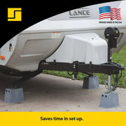 JBP-813.2 Stromber Base Pad Peak 2 Pk under RV stabilizer, enhances stability and performance, durable construction, easy installation, ideal for RV, automotive, powersports, off-road, marine, exterior, truck accessories, interior, truck bed, rv parts, AVADA - Best Sellers,Must Haves