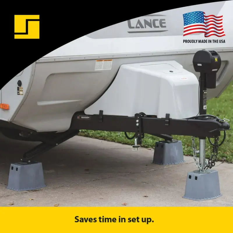 JBP-813.2 Stromber Base Pad Peak 2 Pk under RV stabilizer, enhances stability and performance, durable construction, easy installation, ideal for RV, automotive, powersports, off-road, marine, exterior, truck accessories, interior, truck bed, rv parts, AVADA - Best Sellers,Must Haves