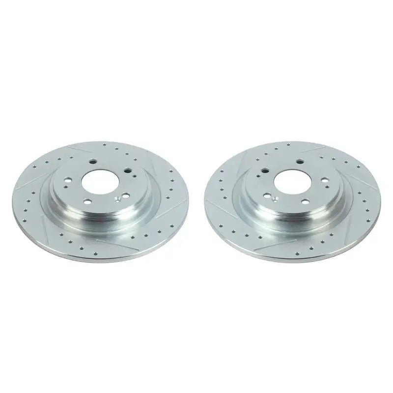 JBR1781XPR Powerstop Drilledslotted Rotor Pair