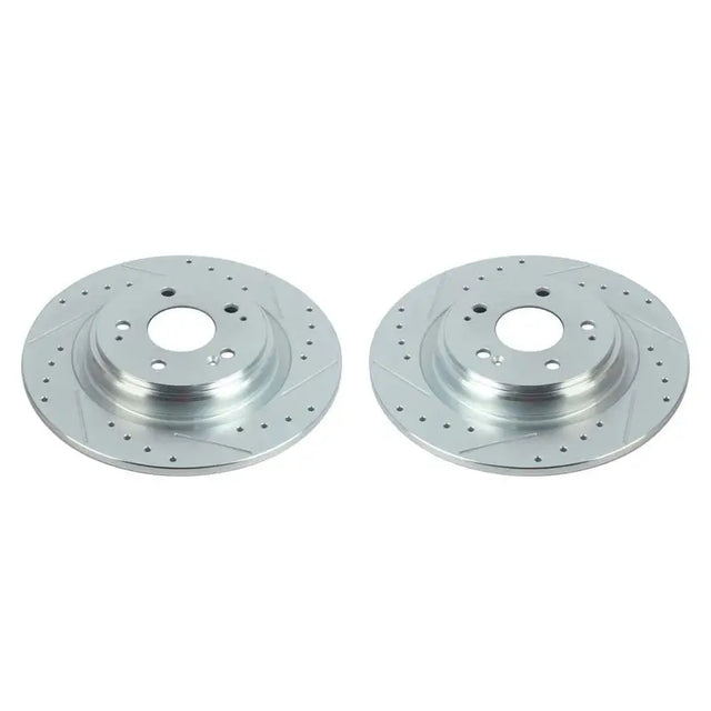 JBR1781XPR Powerstop Drilledslotted Rotor Pair