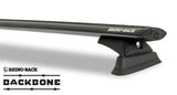 Black roof rack on Rhino Rack Pioneer Pioneer Platform Mk Kit for your vehicle