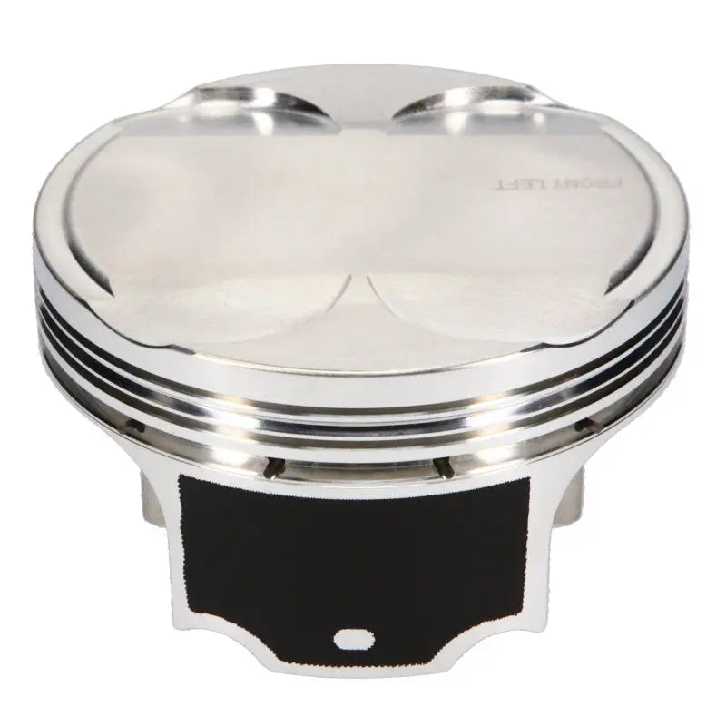 Shiny silver Ford Coyote Gen 3 piston set for high-performance engine upgrade