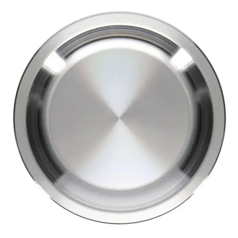 Shiny metal piston plate from JE Pistons Nissan KA24DE piston kit set of 4
