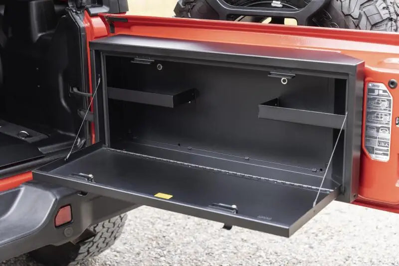 Tuffy Tailgate Lockbox W/ Keyed Lock For Jeep Wrangler - Tuffy Products