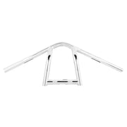BURLY BRAND Jim 9" Bar 1" Tbw Chrome