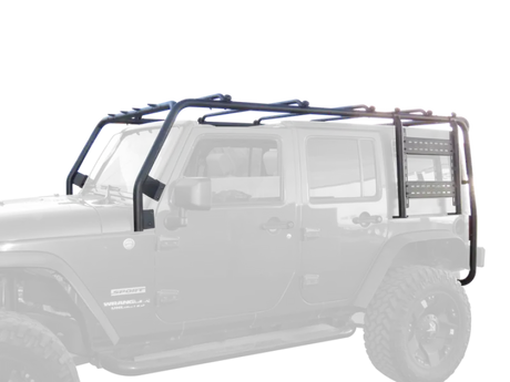 JK-713 Body Armor Frame Crossbars/Rails Box 2 Of - Tail Light Guard