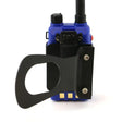 Blue two-way rugged radio with black holster for JK-RH-MT Rugged Radio V3 GMR2 RH-5R